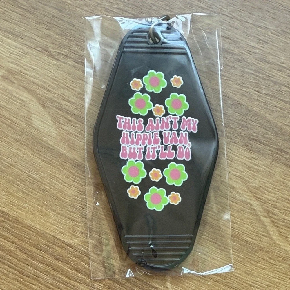 Retro Motel Style Keychain‎ Lot Sassy Phrases Y2K Aesthetic Key Tags NEW